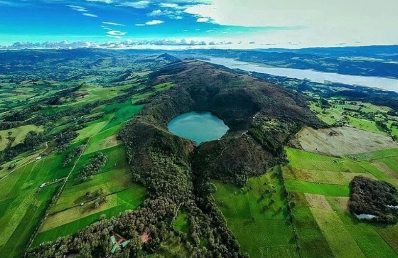 Lake Guatavita, Cundinamarca, Colombia